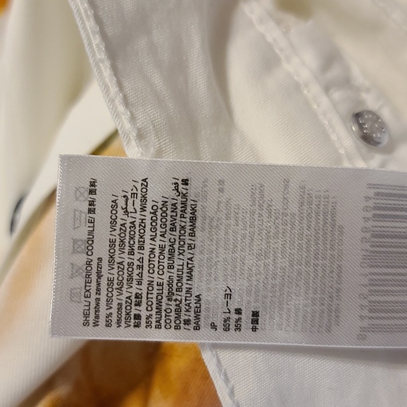 NWT Desigual Women's White Summer Button Down Maxi Skirt (Sz 6) - Picture 9 of 13